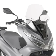 KAPPA СТІКЛО HONDA PCX 125 (18-19) 60,5 X 43,5 CM PRZEZROCZYSTA - POTRZEBNE КРІПЛЕННЯ D1163KITK