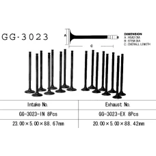 VESRAH КЛАПАН ВПУСКНИЙ SUZUKI GSF 600 BANDIT '96-04, GSX 600F '88-06' (OEM: 12911-19C00) (1 ШТ.) (MADE IN JAPAN)
