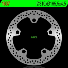 NG ДИСК ТОРМОЗНИЙ ПЕРІД HONDA VFR1200X CROSS TOURER '17-'21, GL 1800 F6C '15 (310X165,5X4,5MM)(5X20,5MM)