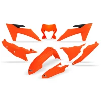 UFO ПЛАСТИК KIT 6-PARTS KTM EXC EXCF 2024-.. 125-500 NEON ПОМАРАНЧЕВИЙ КОЛІР