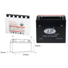 LANDPORT АКУМУЛЯТОР YTX20L-BS 12V 18AH 175X86X154 BEZOBSLUGOWY - ELEKTROLIT OSOBNO (2) UE2019/1148