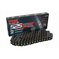 RK ЛАНЦЮГ ПРИВІДНИЙ BL525ZXW-120 (XW-RING) КРИШКА (CLF) W КОМПЛЕКТІ КОЛІР ЧОРНИЙ