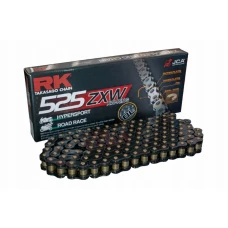 RK ЛАНЦЮГ ПРИВІДНИЙ BL525ZXW-120 (XW-RING) КРИШКА (CLF) W КОМПЛЕКТІ КОЛІР ЧОРНИЙ