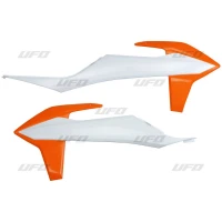 КРИШКИ РАДІАТОРА UFO KTM OEM БІЛИЙ ПОМАРАНЧЕВИЙ