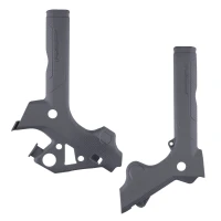 POLISPORT КРИШКИ РАМИ (КОМПЛЕКТ) GAS GAS EC/XC 200/250/300 `17-20, RIEJU MR 250/300 `21 КОЛІР СІРИЙ