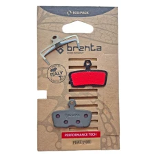 BRENTA BIKE КОЛОДКИ ДИСКОВІ ТОРМОЗНІ ВЕЛОСИПЕДІВ ORGANIC MTB / SZOSA POLMETALICZNE ПІДХОДИТЬ DO AVID CODE (2011-2014) CODE R, SRAM CODE RSC / R (2017), GUIDE RE BR123