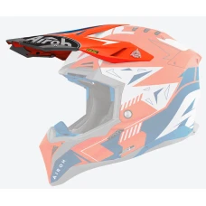 AIROH AVIATOR 3 PEAK SPIN ПОМАРАНЧЕВИЙ КОЛІР FLUO