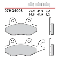 BREMBO 2026/03 КОЛОДКИ ДИСКОВІ ТОРМОЗНІ KH197 GENUINE КАРБОН CERAMIC (POLMETALICZNE MIESZANKA OEM) ПЕРІД/ЗАД