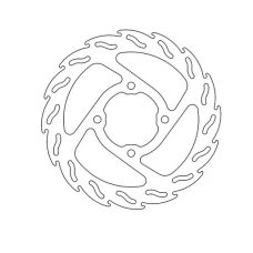 MOTO-MASTER ДИСК ТОРМОЗНИЙ ЗАД FLAME KTM SX 65 '04-'22 , HUSQVARNA TC 65 '17-'22 , GASGAS MC 65 '21-'22