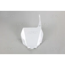 UFO TABLICA NA НОМЕР СТАРТОВИЙ SUZUKI RM 125/250 '01-'17, RMZ 250 '07-'09, RMZ 450 '05-'07, КОЛІР БІЛИЙ