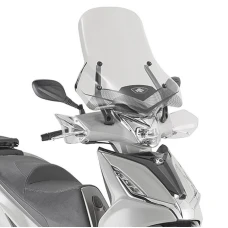 KAPPA СТІКЛО KYMCO AGILITY 300 R16 '19-'20, 58 X 57 CM PRZEZROCZYSTA - POTRZEBNE КРІПЛЕННЯ D6114KITK