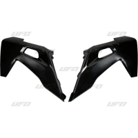 UFO КРИШКИ РАДІАТОРА HUSQVARNA TC 125/250 '19, FC 250/350/450 '19 КОЛІР ЧОРНИЙ