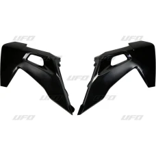 UFO КРИШКИ РАДІАТОРА HUSQVARNA TC 125/250 '19, FC 250/350/450 '19 КОЛІР ЧОРНИЙ