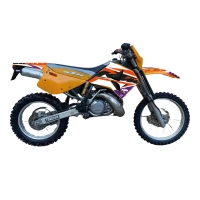BLACKBIRD КОМПЛЕКТ НАЛІПОК (OKLEIN) KTM 4T '96-'99 (4 STROKE ALL MODELS) DREAM 5 КОЛІР КОЛІР ПОМАРАНЧ ЧОРНИЙ