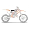 BLACKBIRD ПОКРИВКА\/ПОКРИВКА NA СИДІННЯ KTM SX 85 '18-'23 DREAM 4, КОЛІР CZARNY\/POMARANCZOWY\/BIALY - зображення 2