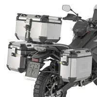 KAPPA 2026/09 СТЕЛАЖ KUFROW БОКОВИХ MONOKEY CAM SIDE CF MOTO 1000 MT-X '26  - ПІД KUFRY KFR K'FORCE І KVG K'VOYAGER АЛЮМІНІЙ