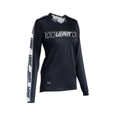 LEATT (НОВИНКА 2024) СОРОЧКА ROWEROWA (DAMSKA) MTB GRAVITY 4.0 JERSEY WOMEN BLACK КОЛІР ЧОРНИЙ РОЗМІР L