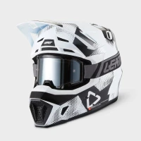 LEATT ШОЛОМ KIT MOTO 7.5 CAMO BLACK/WHITE, M 57-58CM