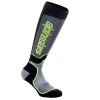 ALPINESTARS SOCKS MX ПЛЮС BLACK\/GRAY\/FLUO ЖОВТИЙ S - зображення 2