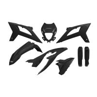 UFO 2025/11 КОМПЛЕКТ ПЛАСТІКОВ (ПОВНИЙ KIT) Z OSLONAMI ТЕЛЕСКОПІЧНИЙ (АМОРТИЗАТОРІВ) BETA RR 250 / 300 / 350 / 400 / 450 '25-'26 КОЛІР ЧОРНИЙ