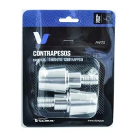 V PARTS (VICMA) НАСАДКИ КЕРМА 13,5 MM КОЛІР СРІБНИЙ, (ZASTOSOWANIE УНІВЕРСАЛЬНІ) (618PL)
