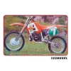 TECNOSEL (BLACKBIRD) ПОКРИВКА\/ПОКРИВКА NA СИДІННЯ HONDA CR 125 '91-'92, CR 250 '90-'91, REPLICA TEAM HONDA '91 США, КОЛІР ЧЕРВОНИЙ\/ БІЛИЙ - зображення 2