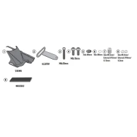 КРИШКА ЛАНЦЮХГА З БРИЗГОВИКОМ HONDA KAPPA NX 500 '24-,