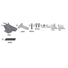 КРИШКА ЛАНЦЮХГА З БРИЗГОВИКОМ HONDA KAPPA NX 500 '24-,
