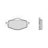 BREMBO SCOOTER КАРБОН CERAMIC BRAKE PADS - 07039 - зображення 1