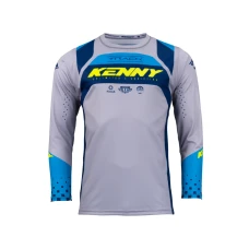 KENNY RACING 2025 СОРОЧКА CROSS/ENDURO МОДЕЛЬ TRACK KID/JUNIOR NAVY/NEON ЖОВТИЙ КОЛІР NIEBIESKI/SZARY/ZOLTY РОЗМІР XXXXS