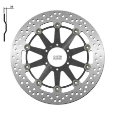 NG ДИСК ТОРМОЗНИЙ ПЕРІД HONDA XL 1000V 99-13, CB 1100EX / ABS 14-18 (296X62X5MM) (6X6,5MM) PLYWAJACA (МАТЕРІАЛ АЛЮМІНІЙ)
