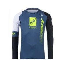 KENNY RACING 2025 СОРОЧКА CROSS/ENDURO МОДЕЛЬ TRACK ZOOM PETROL КОЛІР NIEBIESKI/ZOLTY/BIALY/CZARNY РОЗМІР M