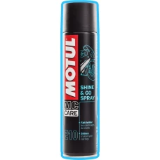 MOTUL E10 SHINE AND GO SPRAY 0,4L (ОЧИСТКА I ЗАХИСТ ЛАКУ)