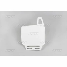 UFO УНІВЕРСАЛ ПЕРІД НОМЕР ПЛИТА VETERAN MX/ENDURO 79-89 БІЛА