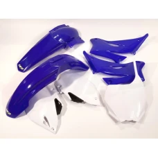 UFO КОМПЛЕКТ ПЛАСТІКОВ YAMAHA YZF 250 '06-'09, YZF 450 '06-'09 КОЛІР OEM (БІЛИЙ/СИНІЙ) (YA305E999)