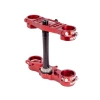 XTRIG ПОЛКИ ПІДВІСКИ ПЕРІД ROCS TECH TRIPLE CLAMPS KAWASAKI KX 85 '08-'25 (OFFSET 25MM) КОЛІР X-TRX BROWN - зображення 2
