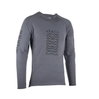 LEATT (НОВИНКА 2023) СОРОЧКА ROWEROWA MTB GRAVITY 2.0 JERSEY TITANIUM КОЛІР СІРИЙ РОЗМІР L