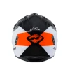 KENNY RACING 2025 ШОЛОМ ВІДКРИТИЙ JET МОДЕЛЬ MILES GRAPHIC BLACK\/ORANGE КОЛІР BIALY\/CZARNY\/SZARY\/POMARANCZOWY РОЗМІР M ( 57 - 58 CM ) - зображення 3