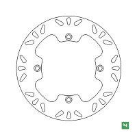 NEWFREN ДИСК ТОРМОЗНИЙ ПЕРІД HONDA XRV 750 (90-03) (276X144X4) (4X10,5MM)