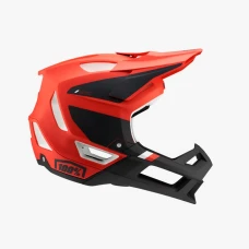 100 ПРОЦЕНТ MTB ШОЛОМ ВЕЛОСИПЕДИ МОДЕЛЬ TRAJECTA RED FLUO/BLACK КОЛІР ЧЕРВОНИЙ FLUO/CZARNY РОЗМІР S (52-56 CM)