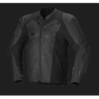 ШКІРЯНА МОТОКУРТКА ALPINESTARS FASTER V3, КОЛІР ЧОРНИЙ, РОЗМІР 50