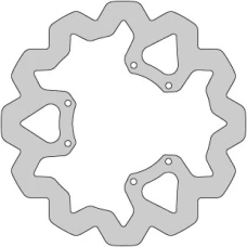 DELTA ДИСКОВІ ТОРМОЗНИЙ ДИСК, ПЕРІД, Ø260MM, APRILIA / DERBI SENDA / GILERA