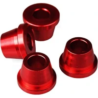 SCAR RACING RUBBER KILLERS ВТУЛКИ КРІПЛЕННЯ КЕРМА DO POLEK SUZUKI КОЛІР ЧЕРВОНИЙ