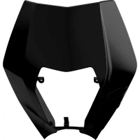 POLISPORT ЗАХИСТ ФАРИ ПЕРІД KTM EXC / EXC-F / XC-W / XCF-W `08-13 КОЛІР ЧОРНИЙ (УЗОР OEM)
