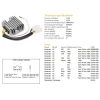 DZE РЕГУЛЯТОР НАПРУГИ KAWASAKI KZ550\/650\/750\/1000 (ESR370,SH530-12K,21066-1008,RGU-406) - зображення 2