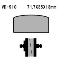 VESRAH КОЛОДКИ ДИСКОВІ ТОРМОЗНІ KH22 BMW R60/75/80/90/100 (MADE IN JAPAN)