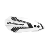 POLISPORT КРИШКИ RAK (МОЛДІНГИ) МОДЕЛЬ MX FLOW Z UNIWERSALNYM КОМПЛЕКТОМ MONTAZOWYM RIEJU MR 250/300 '21-'25 КОЛІР BIALO ЧОРНИЙ