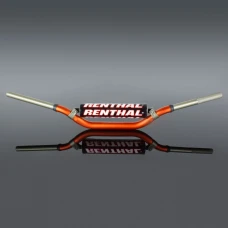 RENTHAL КЕРМО 1,1/8 ЦІЛИЙ (28,6MM) MX TWINWALL 996 РУЧКИ ПОМАРАНЧЕВИЙ КОЛІР VILLOPOTO / STEWART PADDED КОЛІР КОЛІР ПОМАРАНЧ Z GABKA