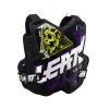 LEATT (НОВИНКА 2024) ЗАХИСТ КЛІТКИ ГРУДНОЇ (BUZER) CHEST ПРОТЕКТОР 1.5 TORQUE UV КОЛІР FIOLETOWY\/ZOLTY FLUO РОЗМІР УНІВЕРСАЛЬНИЙ - зображення 4