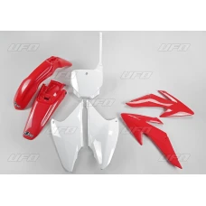 UFO КОМПЛЕКТ ПЛАСТІКОВ HONDA CRF 230 '08-'14 КОЛІР OEM (CZERWONY/BIALY) (HO117E999)